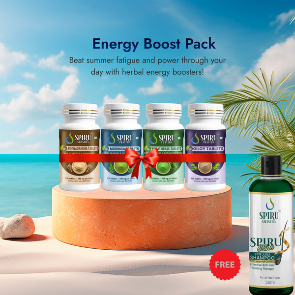 Spiruswastha Energy Boost Pack