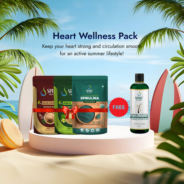 Spiruswastha Heart Wellness Pack