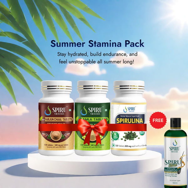 Spiruswastha Summer Stamina Pack