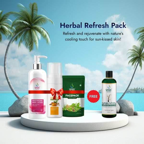 Spiruswastha Herbal Refresh Pack