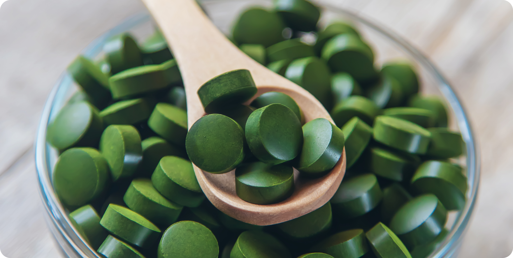 Take 2–3 Organic Spirulina Tablets daily with water, ideally in the morning or early afternoon; start with 1 tablet if you’re new and gradually increase to adjust to its nutrient density.